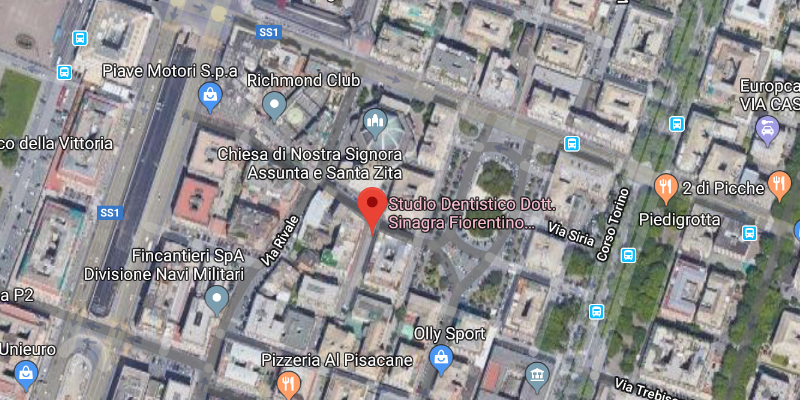 Dentista Genova, Studio Dentistico Sinagra Genova, Implantologia, Impianti, Cure dentali, Denti, Otturazioni, Paradontologia, Mal di denti